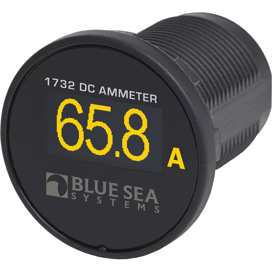 Blue Sea 1732 Mini OLED Ammeter [1732] - First Stop Marine