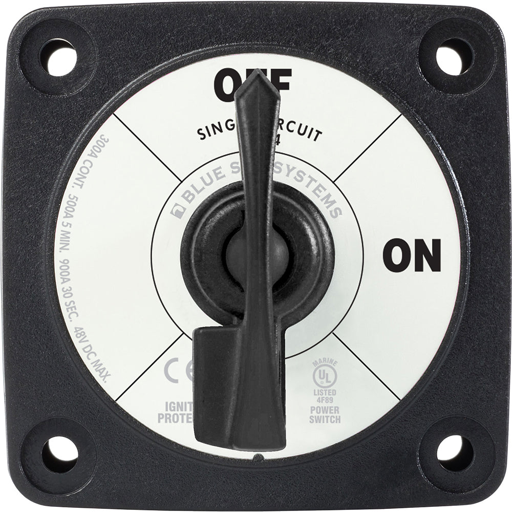 Blue Sea 6004200 Single Circuit ON-OFF w/Locking Key - Black [6004200] - First Stop Marine