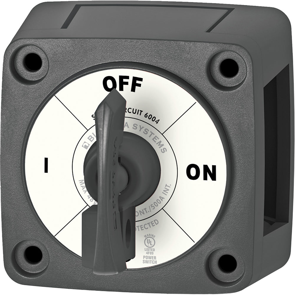 Blue Sea 6004200 Single Circuit ON-OFF w/Locking Key - Black [6004200] - First Stop Marine