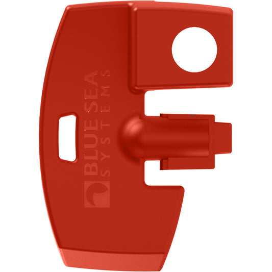 Blue Sea 7903 Battery Switch Key Lock Replacement - Red [7903] - First Stop Marine