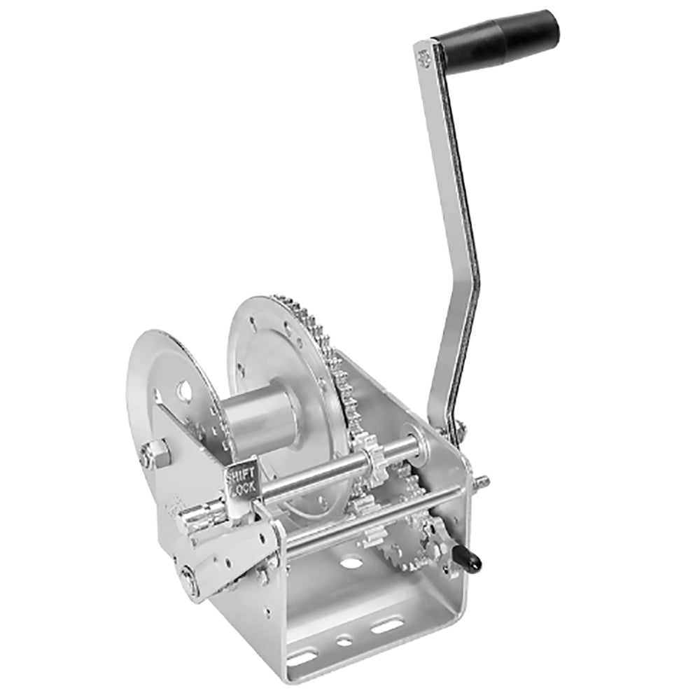 Fulton 2600lb 2-Speed Winch w/Hand Brake [142411] - First Stop Marine