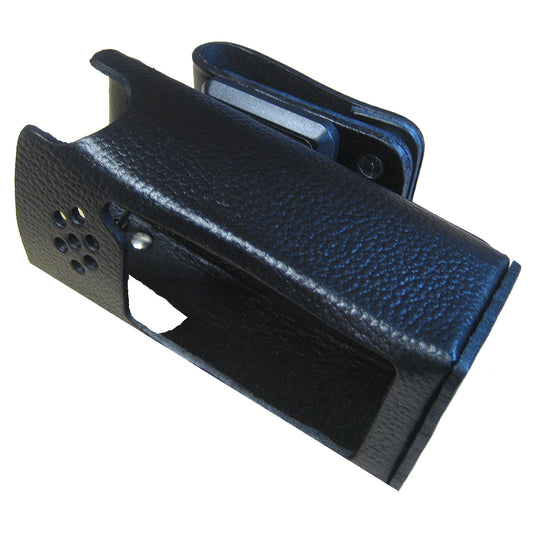 Standard Horizon Leather Case w/Swivel Belt Clip f/HX400 Handheld VHF [SHC-19] - First Stop Marine