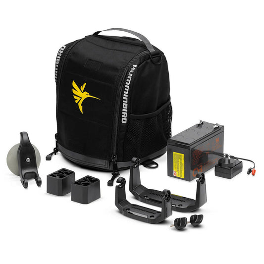 Humminbird PTC U2 Portable Soft-Sided Carry Case w/Battery [740157-1] - First Stop Marine