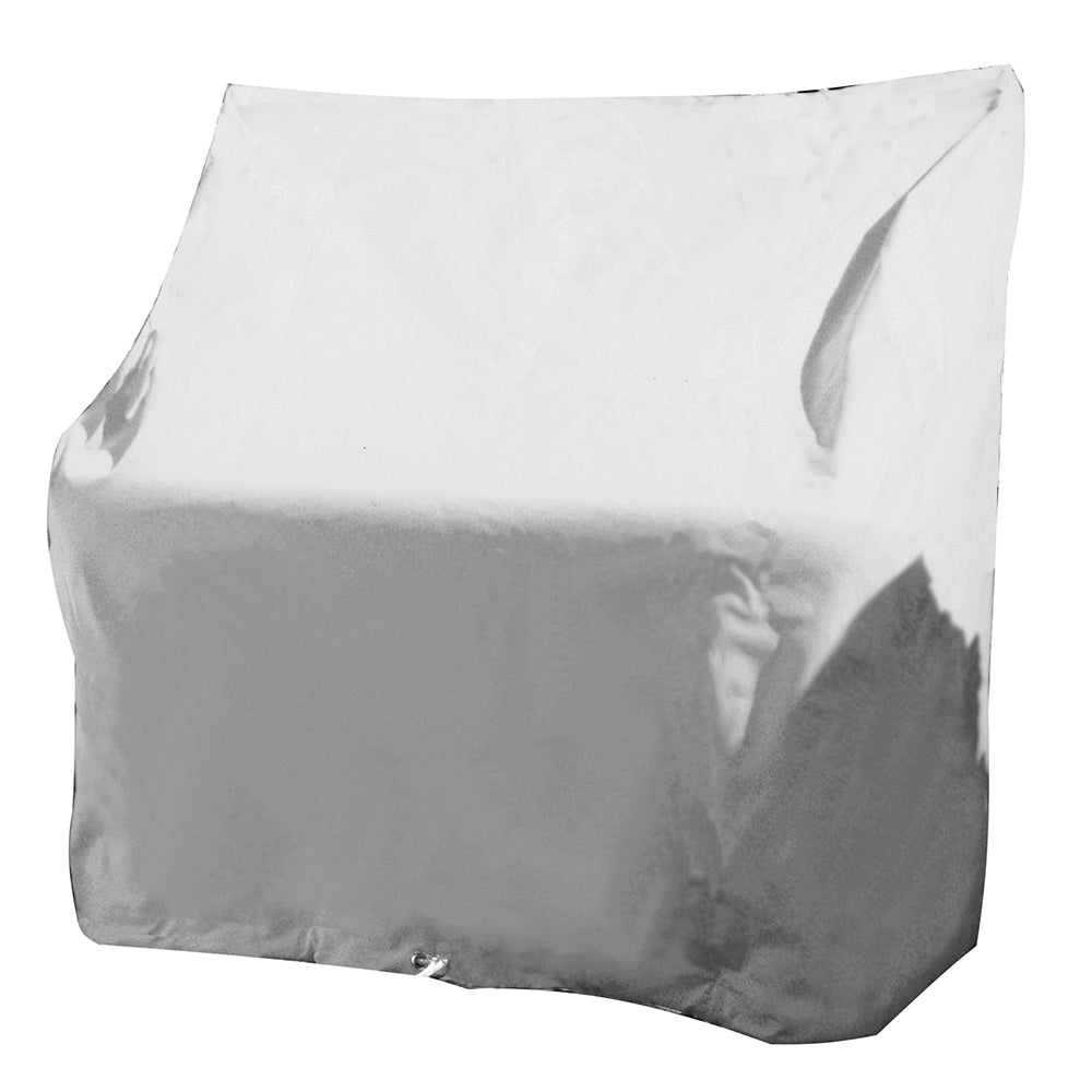 Taylor Made Small Swingback Back Boat Seat Cover - Vinyl White [40240] - First Stop Marine