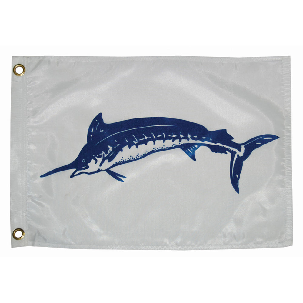 Taylor Made 12" x 18"  Blue Marlin Flag [2918] - First Stop Marine