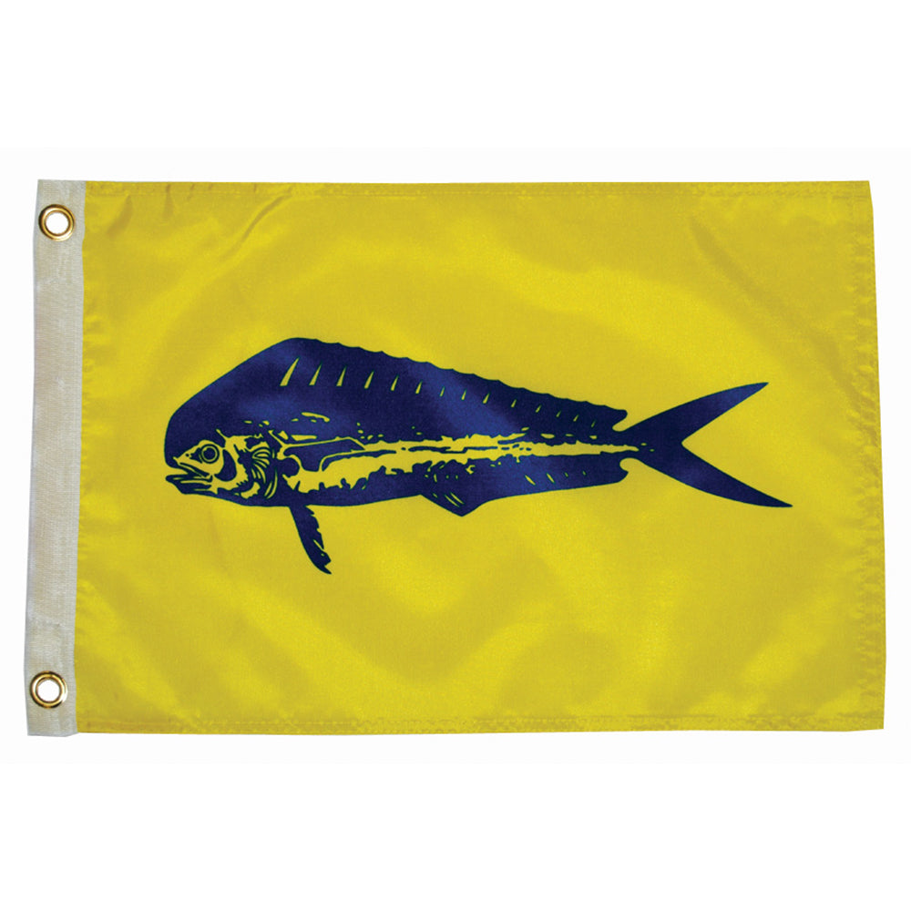 Taylor Made 12" x 18" Dolphin Flag [4218] - First Stop Marine