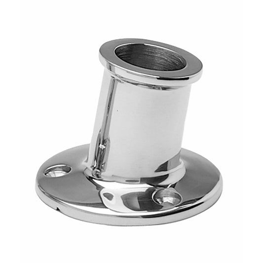 Taylor Made 1" SS Top Mount Flag Pole Socket [965] - First Stop Marine