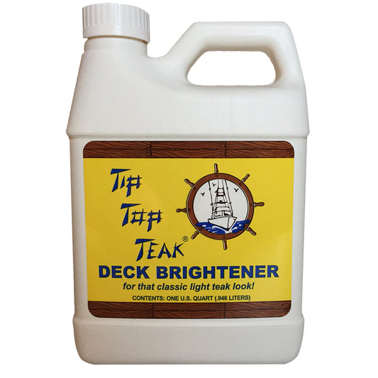 Tip Top Teak Deck Brightener - Quart [TB 3001] - First Stop Marine