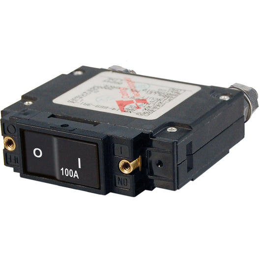 Blue Sea 7549 C-Series Flat Rocker Circuit Breaker - Single Pole - 100A [7549] - First Stop Marine