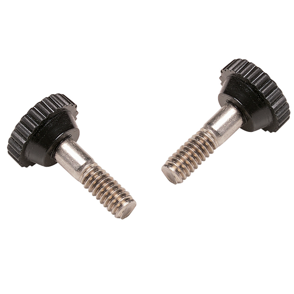 Taylor Made Bimini Hinge Thumb Screws Black - Pair [11736] - First Stop Marine