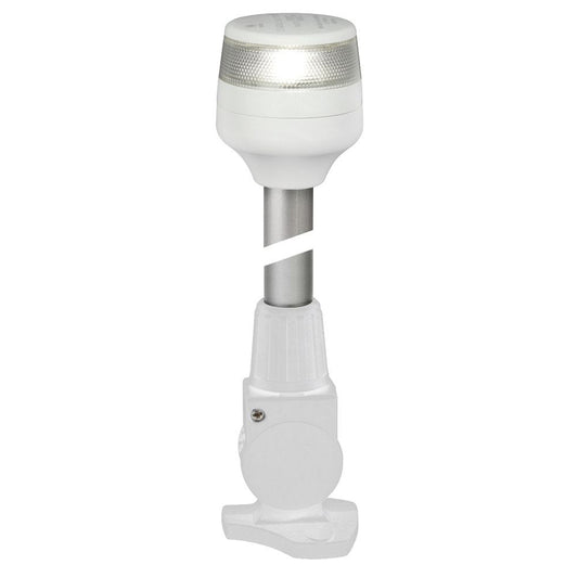 Hella Marine NaviLED 360 Compact All Round Lamp - 2nm - 40" Fold Down Base - White [980960471] - First Stop Marine