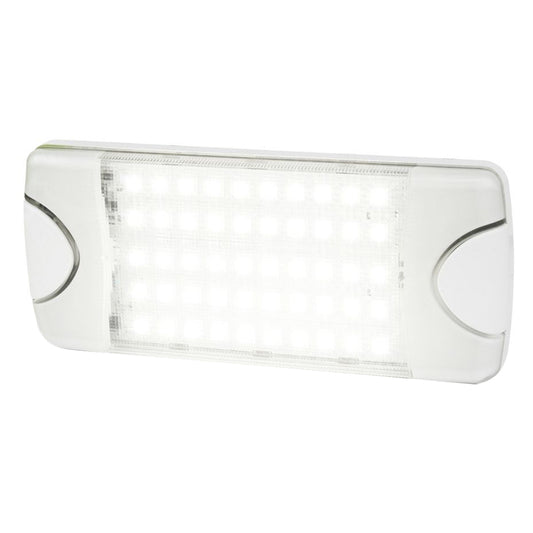 Hella Marine DuraLED 50 Low Profile Interior/Exterior Lamp - Wide White Spreader Beam [980629501] - First Stop Marine