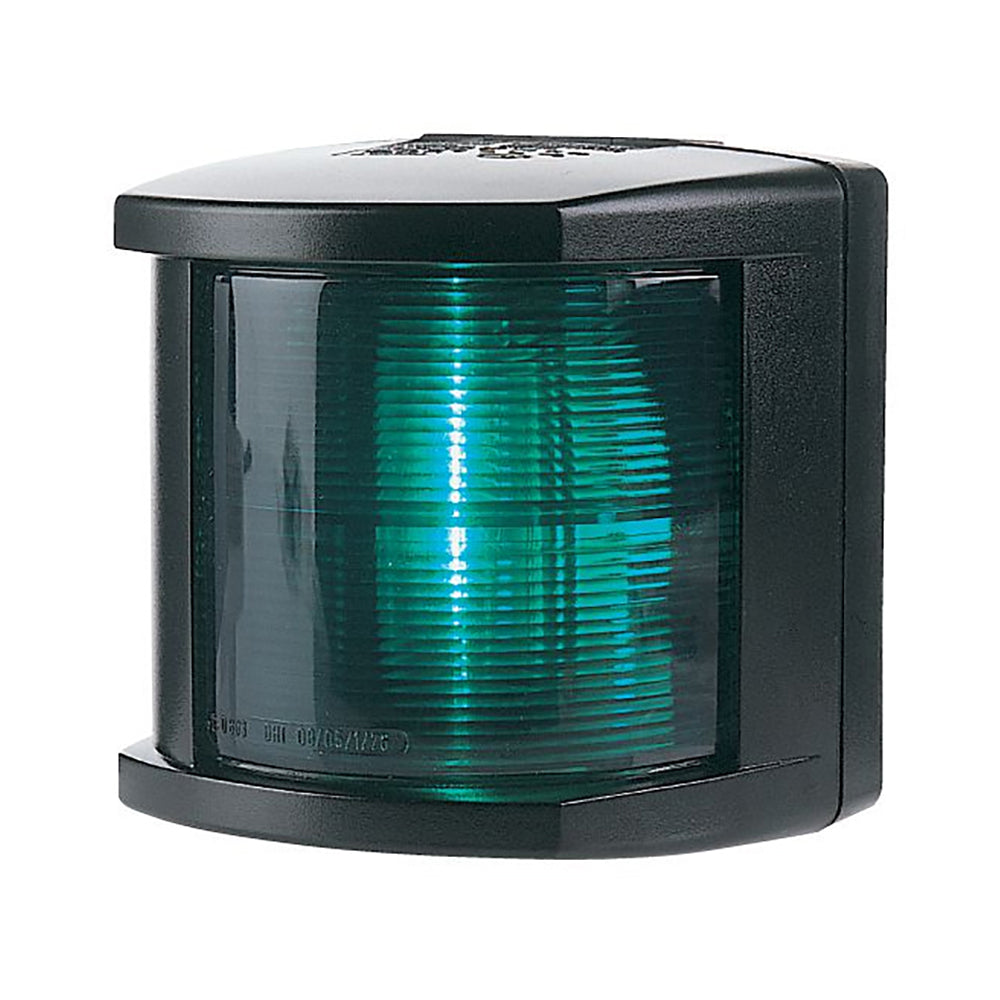 Hella Marine Starboard Navigation Light - Incandescent - 2nm - Black Housing - 12V [002984345] - First Stop Marine