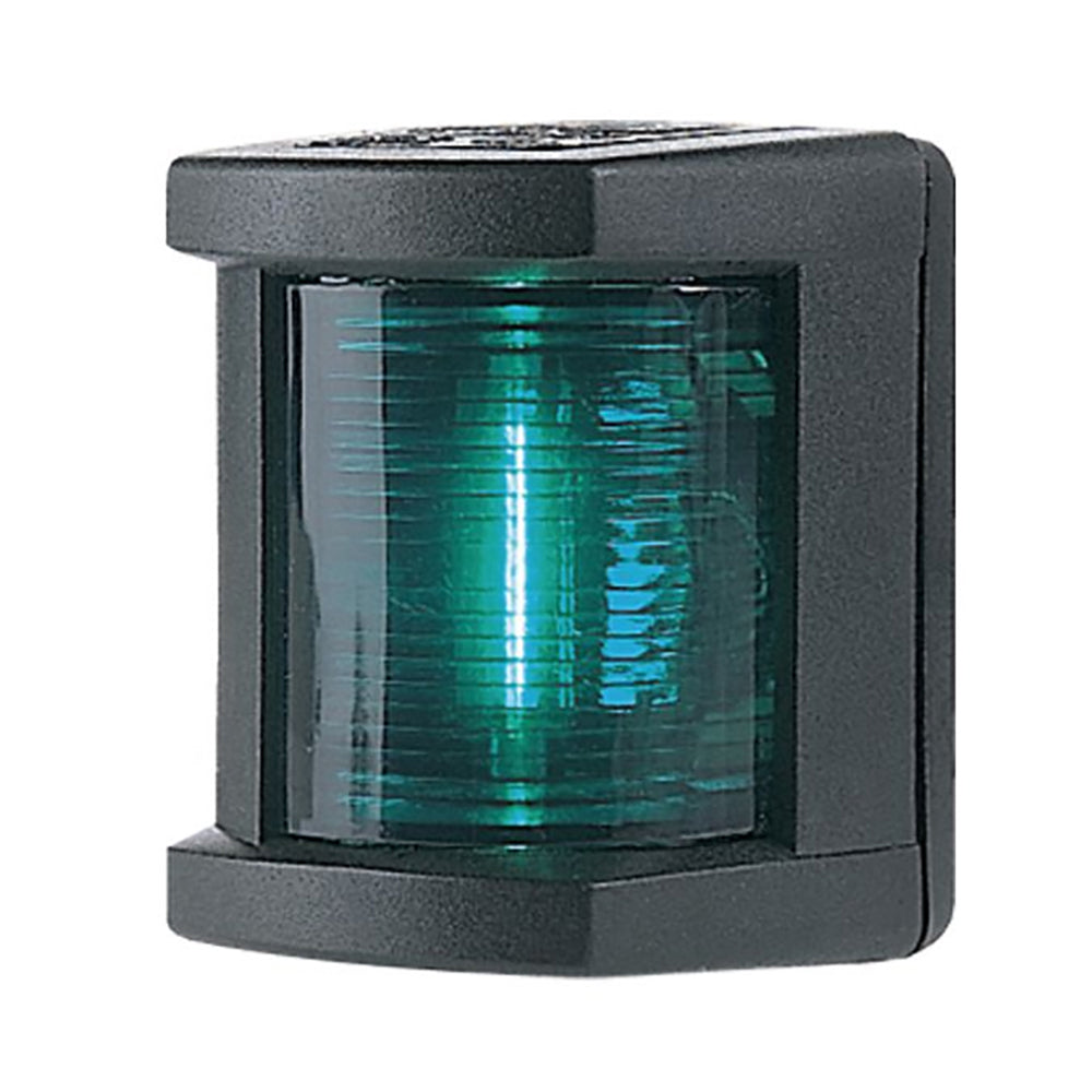 Hella Marine Starboard Navigation Lamp- Incandescent - 1nm - Black Housing - 12V [003562025] - First Stop Marine