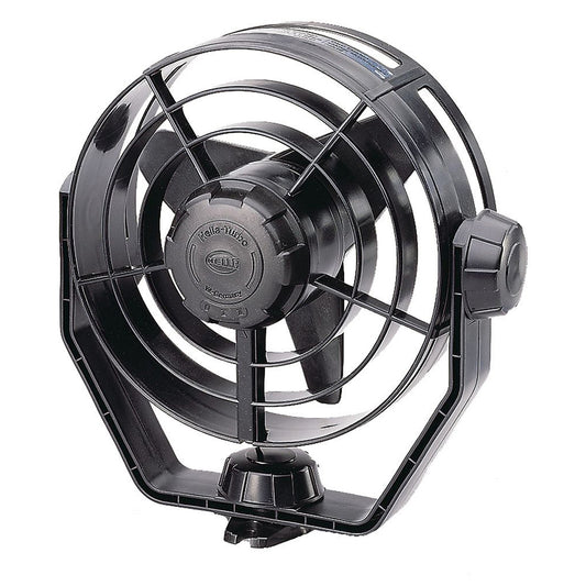 Hella Marine 2-Speed Turbo Fan - 12V - Black [003361002] - First Stop Marine