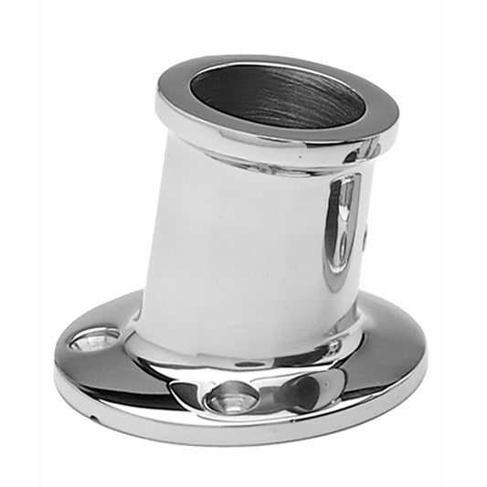 Taylor Made 1-1/4" SS Top Mount Flag Pole Socket [966] - First Stop Marine