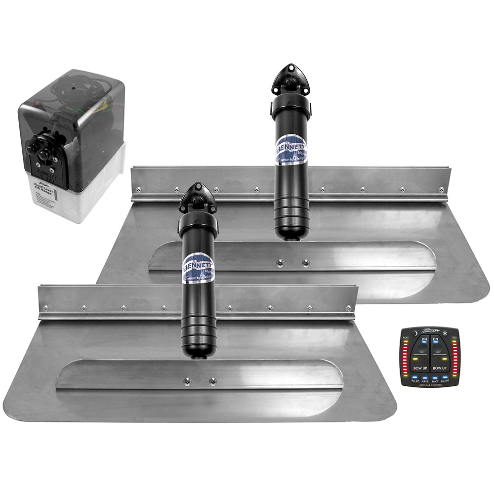 Bennett 1812ATP 18 x 12 Hydraulic Trim Tabs with ATP [1812ATP] - First Stop Marine