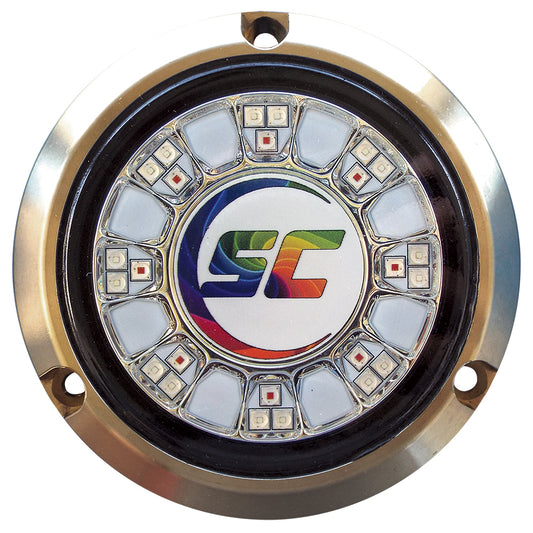 Shadow-Caster SCR-24 Bronze Underwater Light - 24 LEDs - Full Color Changing [SCR-24-CC-BZ-10] - First Stop Marine