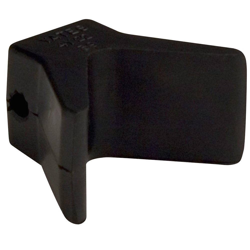 C.E. Smith Bow Y-Stop - 2" x 2" - Black Natural Rubber [29552] - First Stop Marine