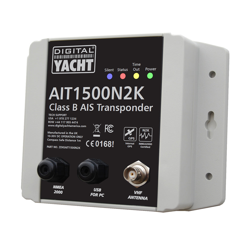 Digital Yacht AIT1500 NMEA2000 Class B AIS [ZDIGAIT1500N2K] - First Stop Marine