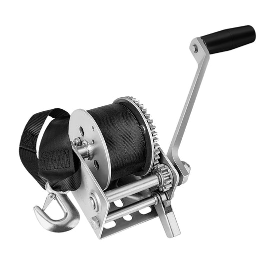 Fulton 900lb Single Speed Winch w/12 Strap f/Personal Watercraft [142006] - First Stop Marine