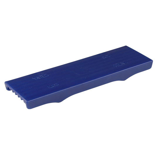 C.E.Smith Flex Keel Pad - Full Cap Style - 12" x 3" - Blue [16873] - First Stop Marine