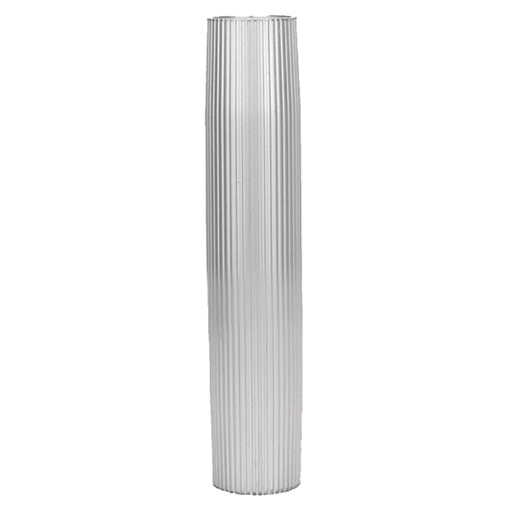 TACO Aluminum Ribbed Table Pedestal - 2-3/8" O.D. - 27-1/2" Length [Z60-7279VEL27.5-2] - First Stop Marine