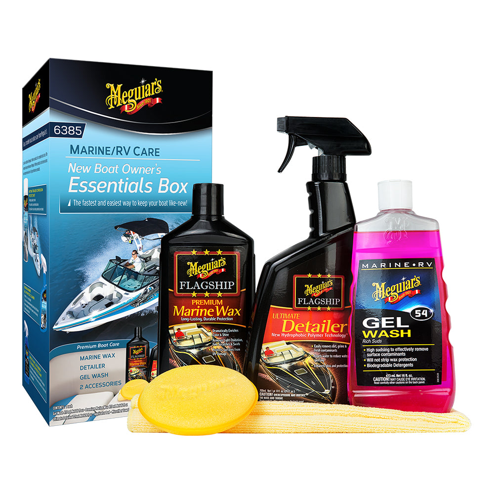 Meguiars New Boat Owners Essentials Kit [M6385] - First Stop Marine