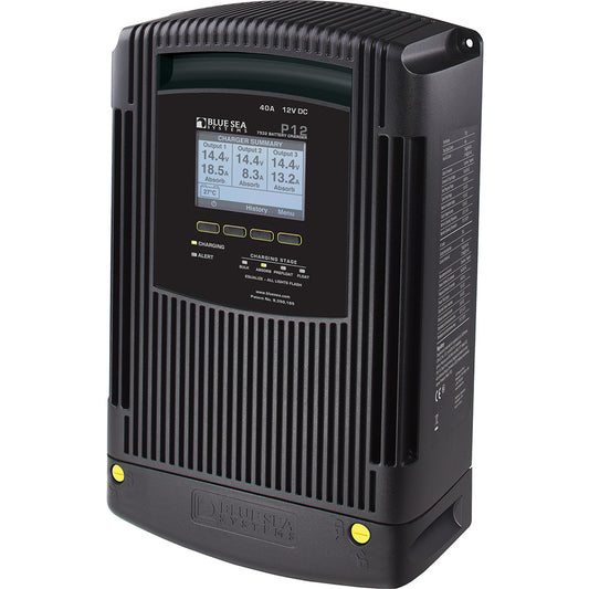 Blue Sea 7532 P12 Gen2 Battery Charger - 40A - 3-Bank [7532] - First Stop Marine