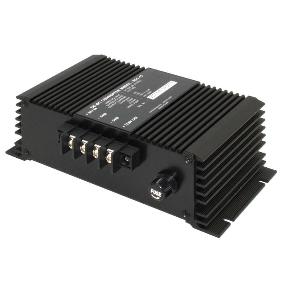 Samlex 12A Non-Isolated Step-Down 24VDC-12VDC Converter - Heavy Duty Applications [SDC-15] - First Stop Marine