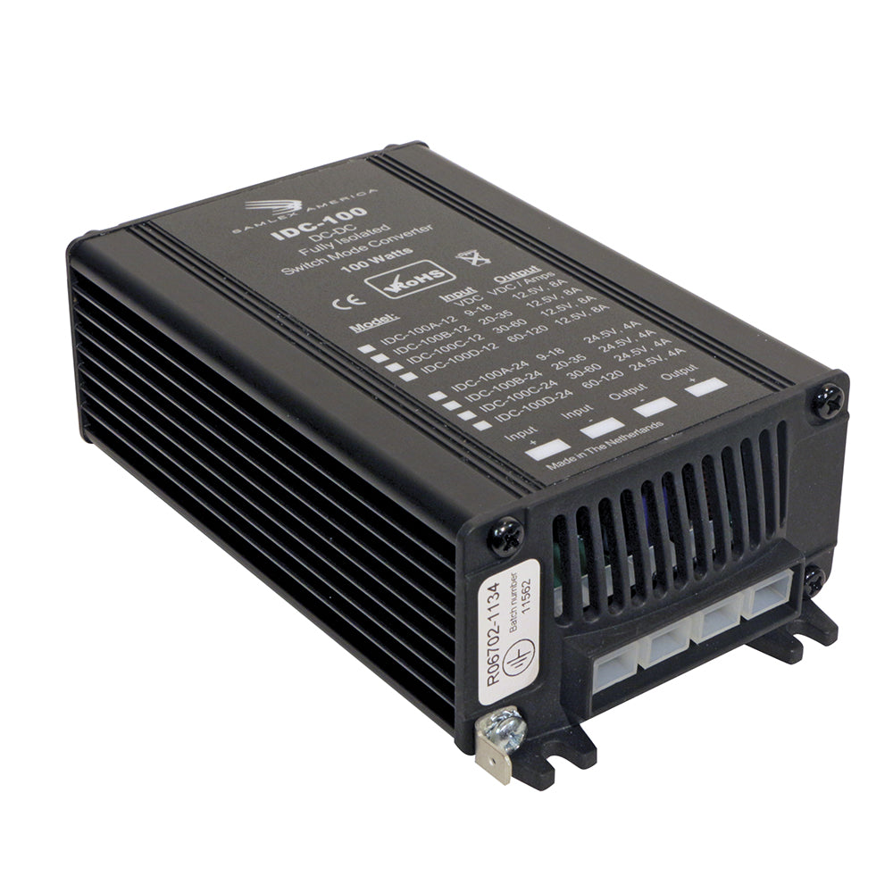 Samlex 100W Fully Isolated DC-DC Converter - 8A - 20-35V Input - 12.5V Output [IDC-100B-12] - First Stop Marine