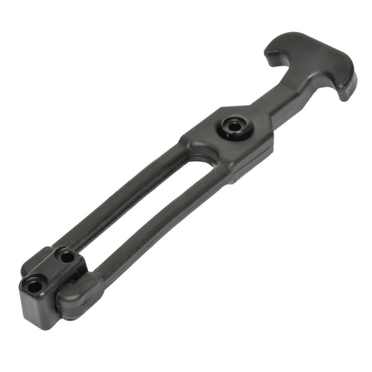 Southco T-Handle Latch w/Keeper - Pull Draw Front Mount Black Flexible Rubber [F7-73] - First Stop Marine