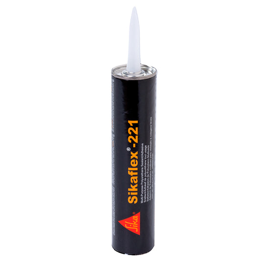 Sika Sikaflex 221 Multi-Purpose Polyurethane Sealant/Adhesive - 10.3oz (300ml) Cartridge - White [90891] - First Stop Marine