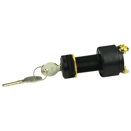 BEP 3-Position Nylon Ignition Switch - OFF/Ignition/Start [1001610] - First Stop Marine