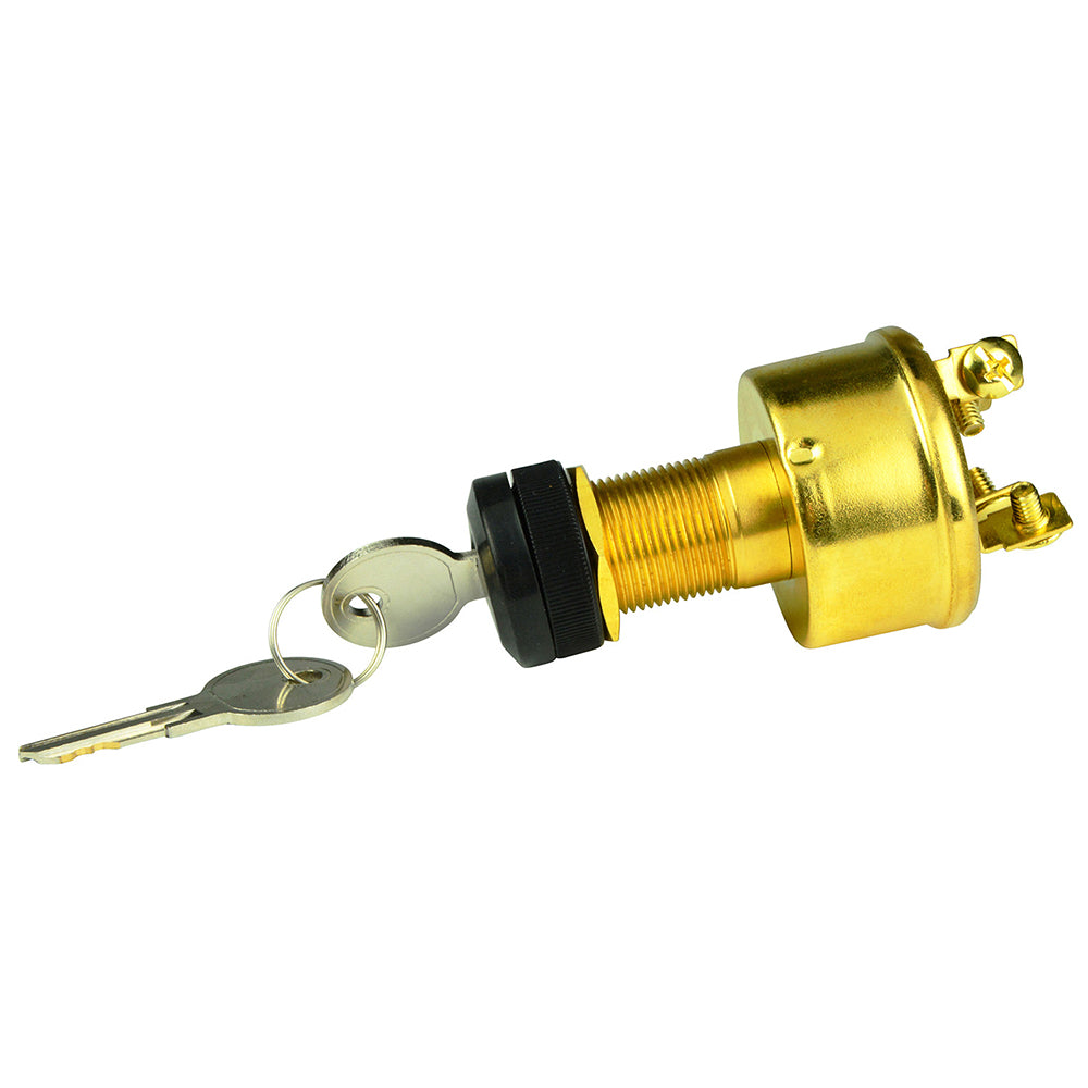 BEP 4-Position Brass Ignition Switch - Accessory/OFF/Ignition  Accessory/Start [1001609] - First Stop Marine