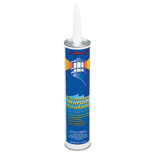 Sudbury Elastomeric Marine Sealant - 10oz Cartridge - White [300] - First Stop Marine