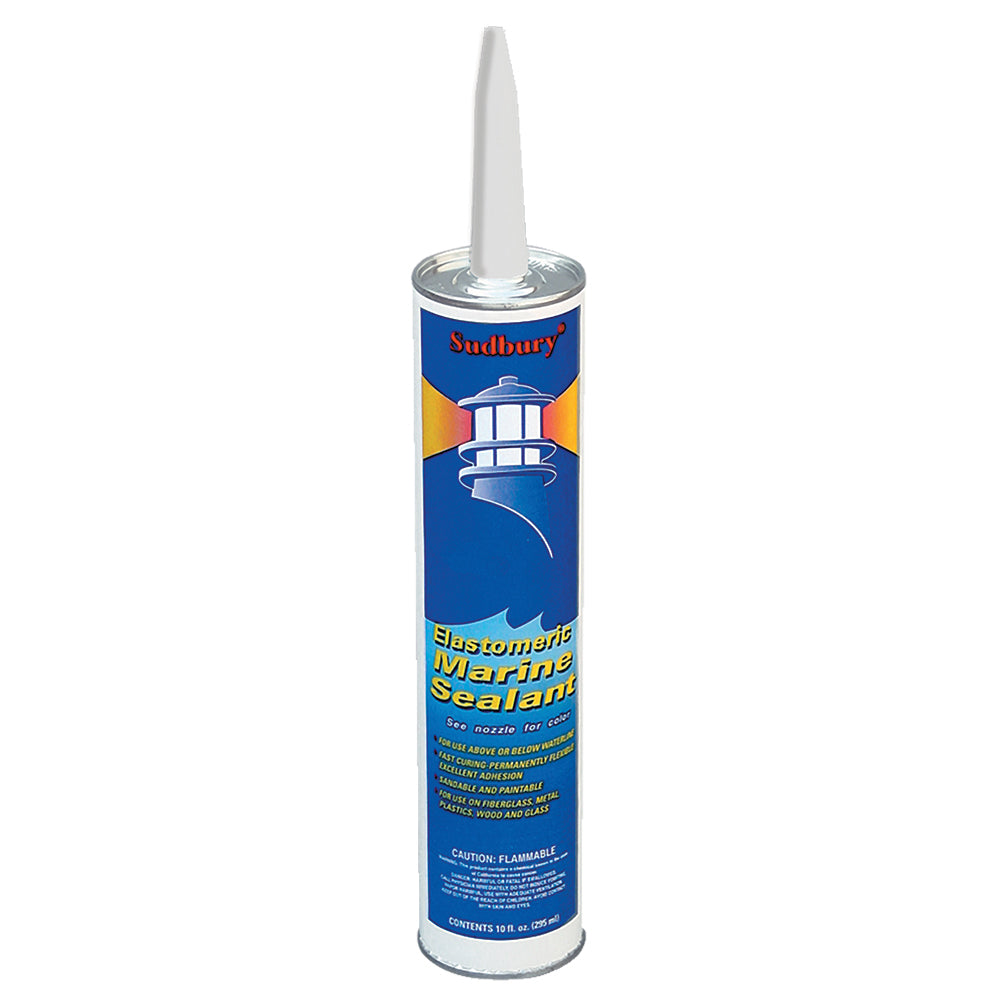 Sudbury Elastomeric Marine Sealant - 10oz Cartridge - Clear [301] - First Stop Marine