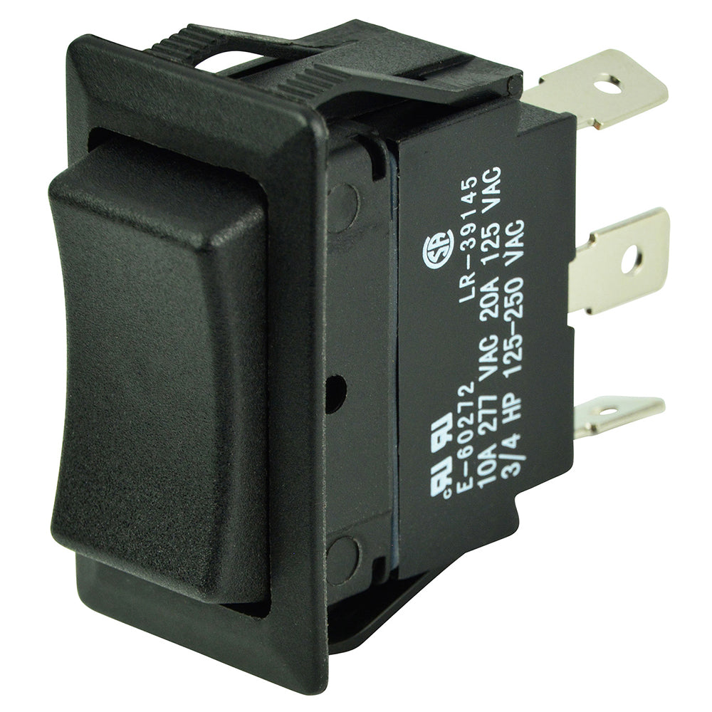 BEP SPDT Rocker Switch - 12V/24V - (ON)/OFF/(ON) [1001711] - First Stop Marine