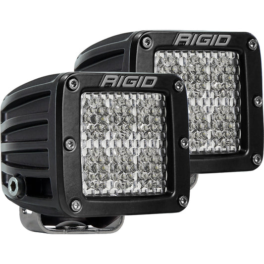 RIGID Industries D-Series PRO Specter-Diffused LED - Pair - Black [502513] - First Stop Marine