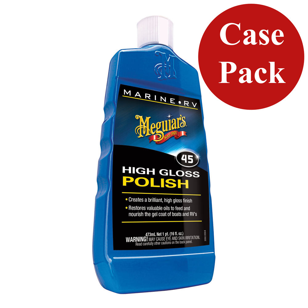 Meguiars Boat/RV Polish  Gloss Enhancer - *Case of 6* [M4516CASE] - First Stop Marine