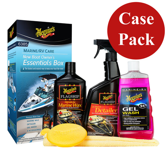 Meguiars New Boat Owners Essentials Kit - *Case of 6* [M6385CASE] - First Stop Marine