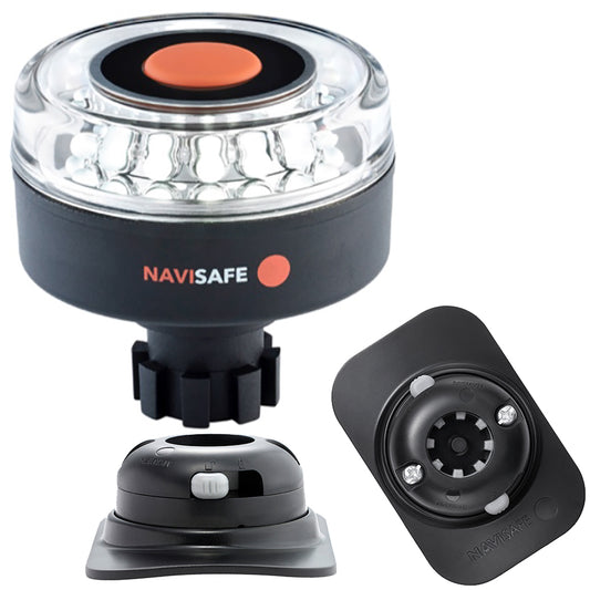 Navisafe Navilight 360 2NM w/Navibolt Base  RIB Mount - Black [042KIT2] - First Stop Marine