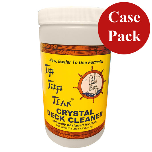 Tip Top Teak Tip Top Teak Crystal Deck Cleaner - Quart (2lbs 6oz) - *Case of 12* [TC 2000CASE] - First Stop Marine