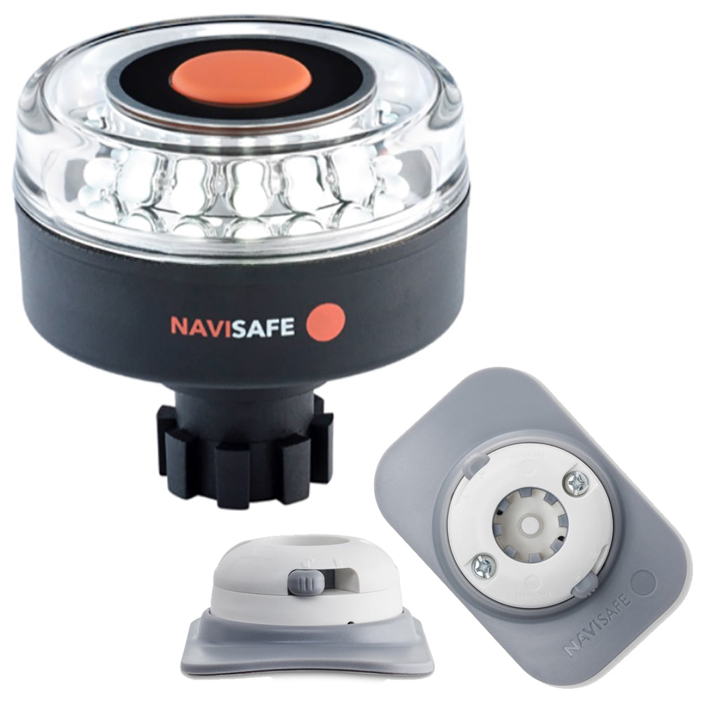 Navisafe Navilight 360 2NM w/Navibolt Base  RIB Mount - White [042KIT4] - First Stop Marine