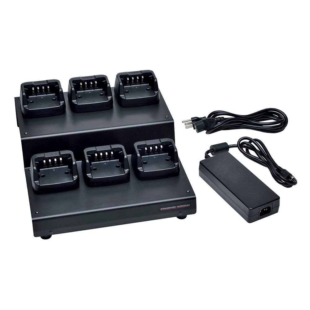 Standard Horizon 6-Unit Multi Charger [SAD-1460] - First Stop Marine