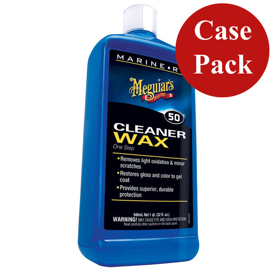 Meguiars Boat/RV Cleaner Wax - 32 oz - *Case of 6* [M5032CASE] - First Stop Marine