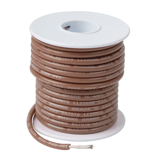 Ancor Tan 16 AWG Tinned Copper Wire - 100 [101810] - First Stop Marine