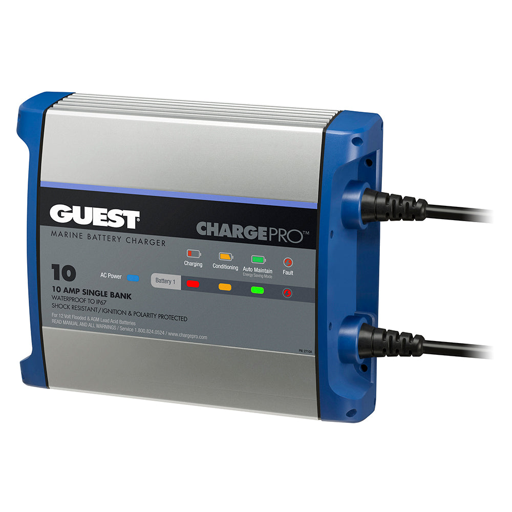 Guest On-Board Battery Charger 10A / 12V - 1 Bank - 120V Input [2710A] - First Stop Marine