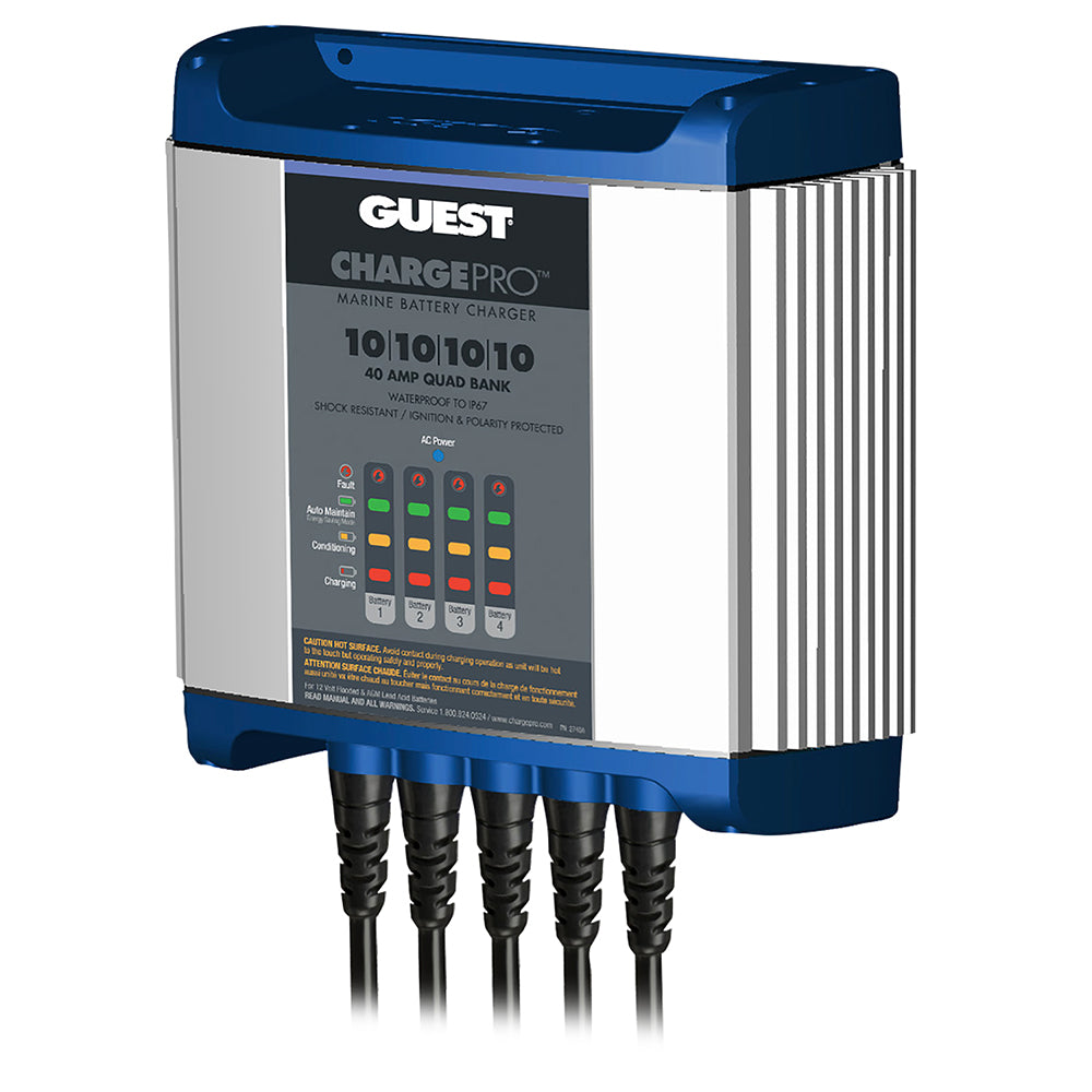 Guest On-Board Battery Charger 40A / 12V - 4 Bank - 120V Input [2740A] - First Stop Marine