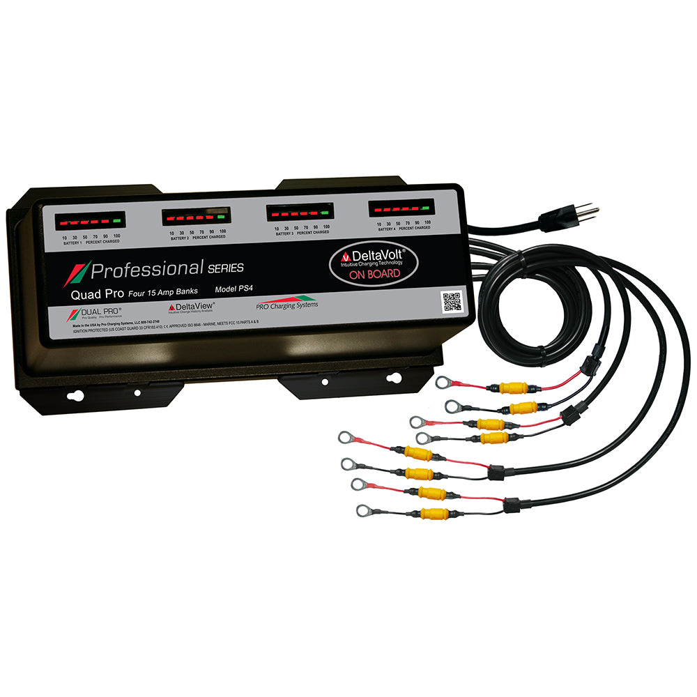 Dual Pro Professional Series Battery Charger - 60A - 4-15A-Banks - 12V-48V [PS4] - First Stop Marine